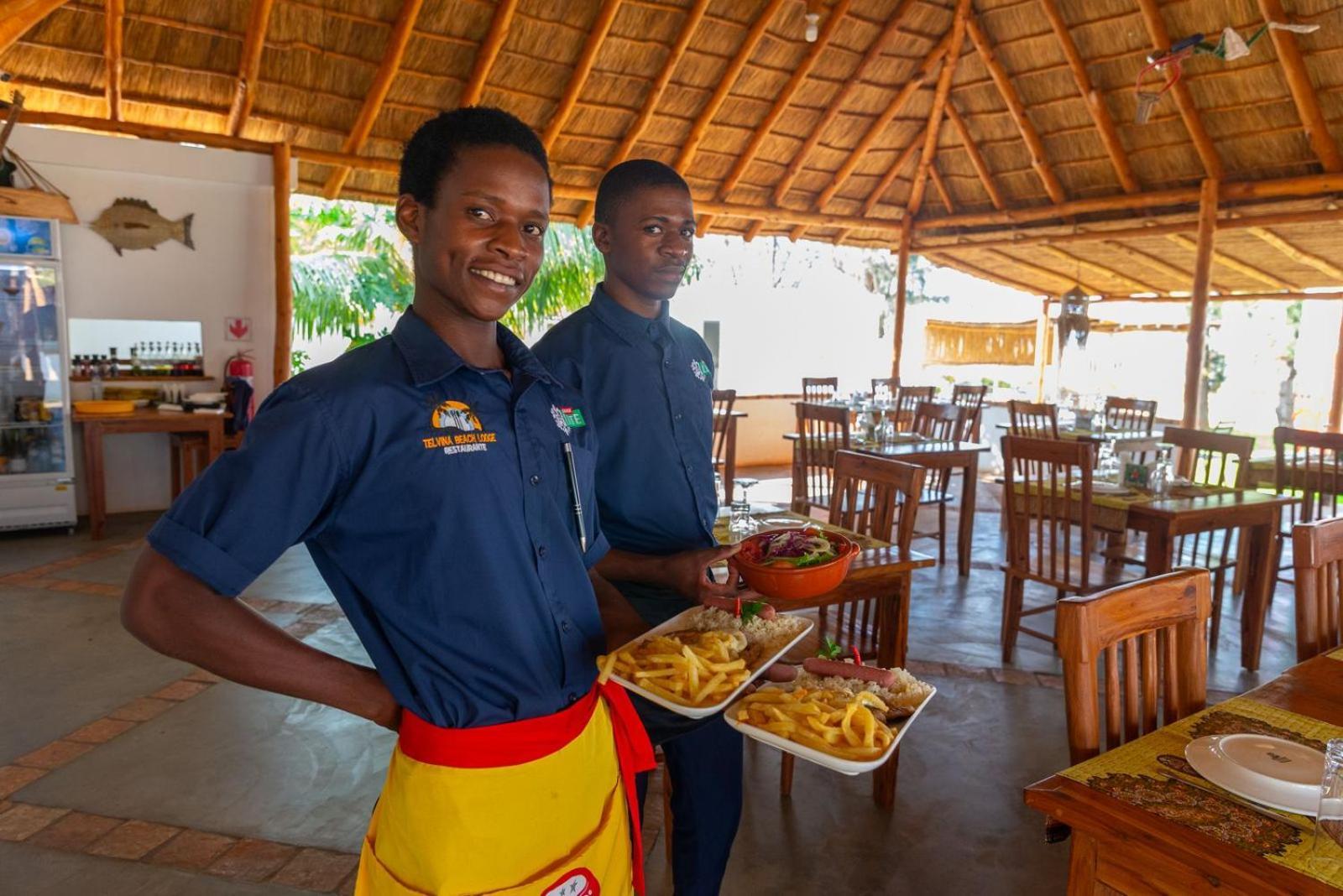 Telvina Beach Lodge Vilanculos Exteriör bild